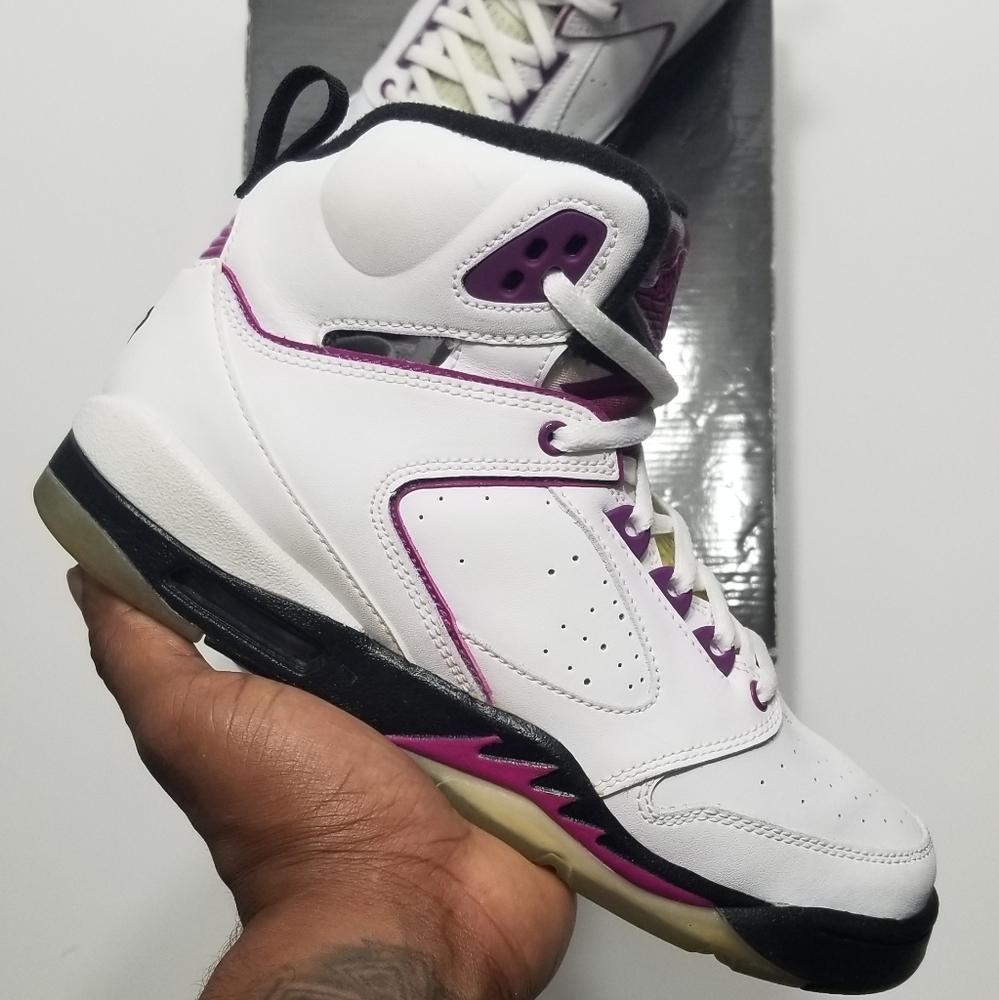 ‼SOLD‼Air Jordan Sixty Plus (GS) 'Red-Plum Black'